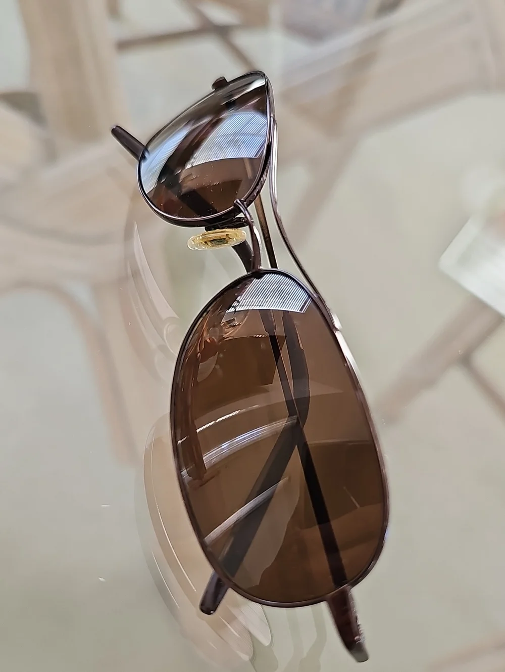 Oliver Peoples Vintage Speedster Polarized Sunglasses 57016-135 Narrow Aviator